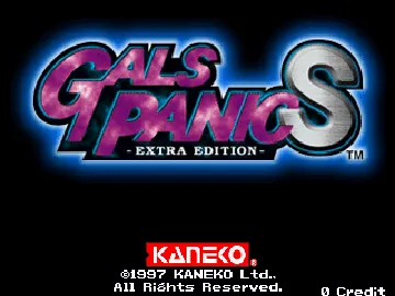 Gals Panic S - Extra Edition (Japan) screen shot title